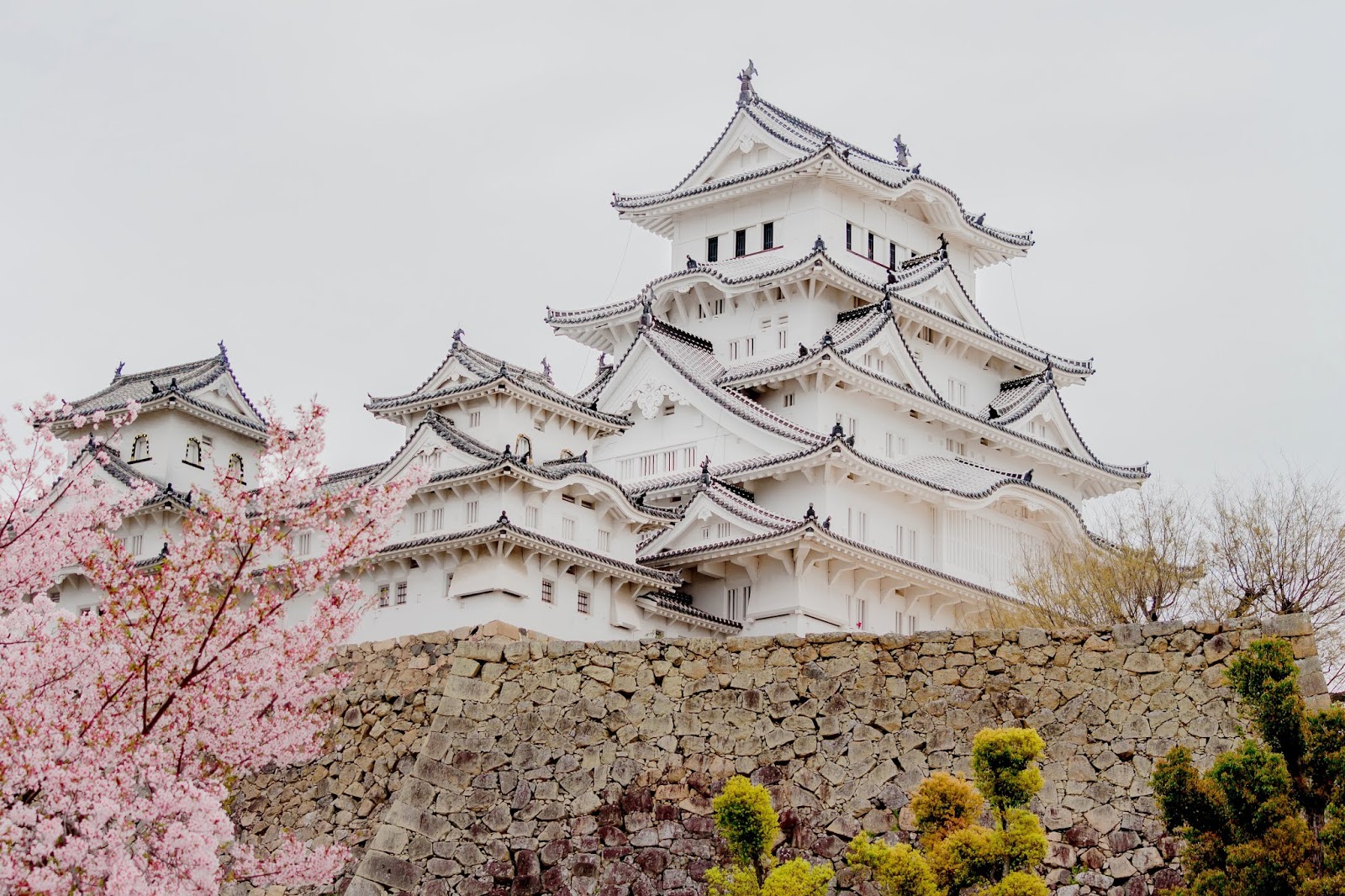 Visiting Himeji Castle on the way to Miyajima Tales of Two