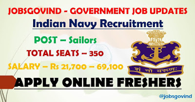 Indian Navy Recruitment 2021