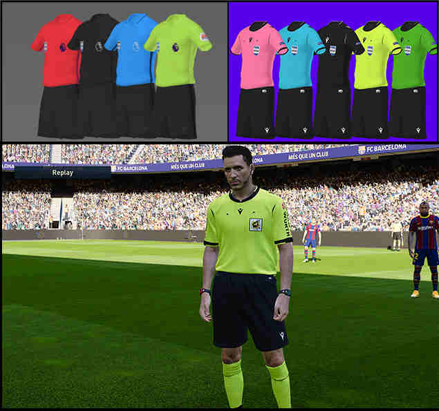 Ultigamerz Pes 2021 Referee Kit Server Vol 6
