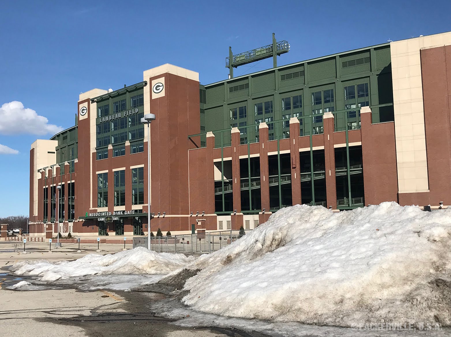 PACKERVILLE, U.S.A. New Turf For Lambeau Field