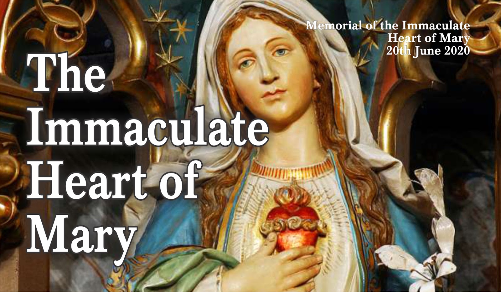 Today's Mass Mary’s Immaculate Heart.
