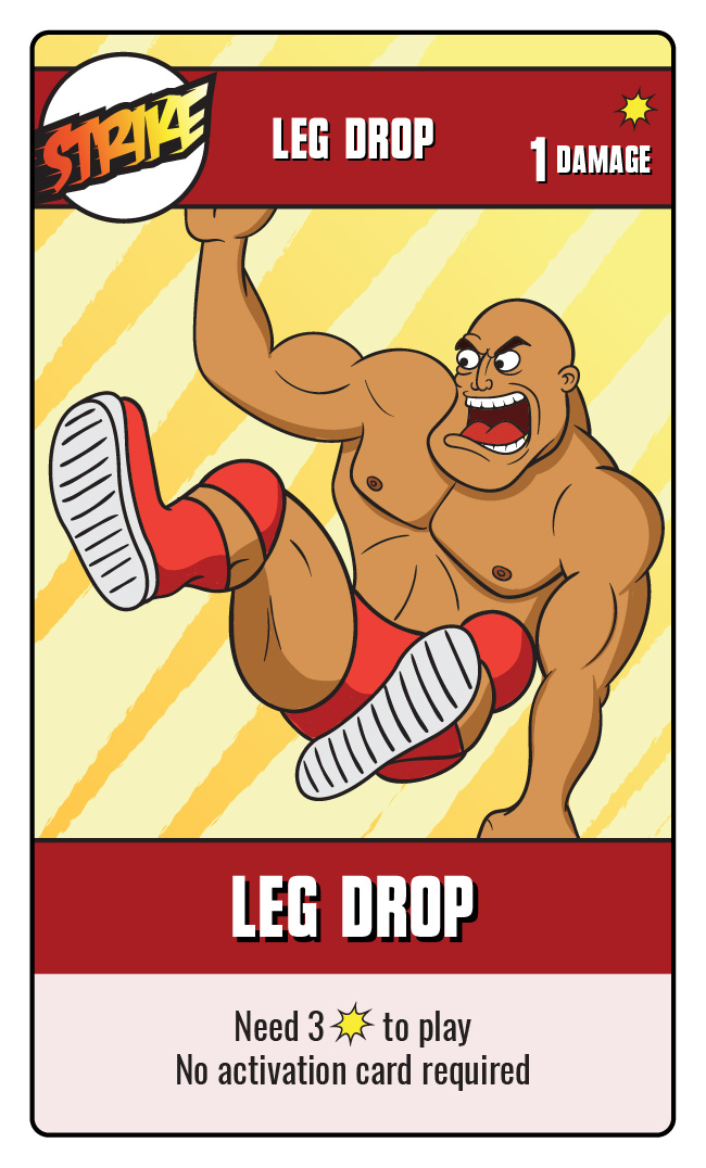 Power Slam! Wrestling Card Game Kickstarter Spotlight