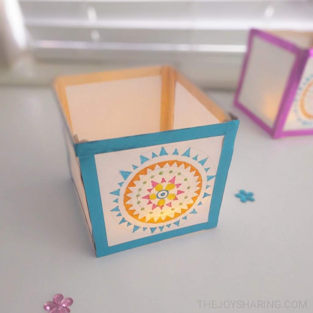 How To Make Paper Lantern Craft The Joy Of Sharing