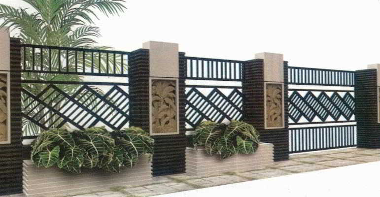 Desain Pagar Rumah Minimalis