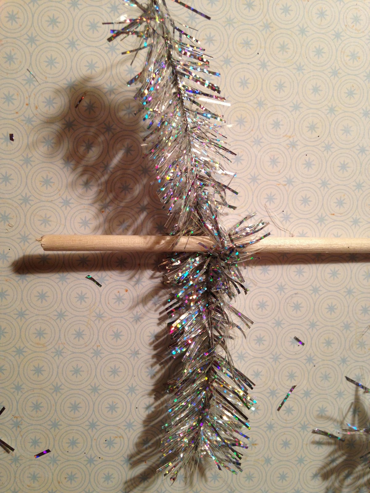 Faerie Enchantment DIY Tinsel Trees