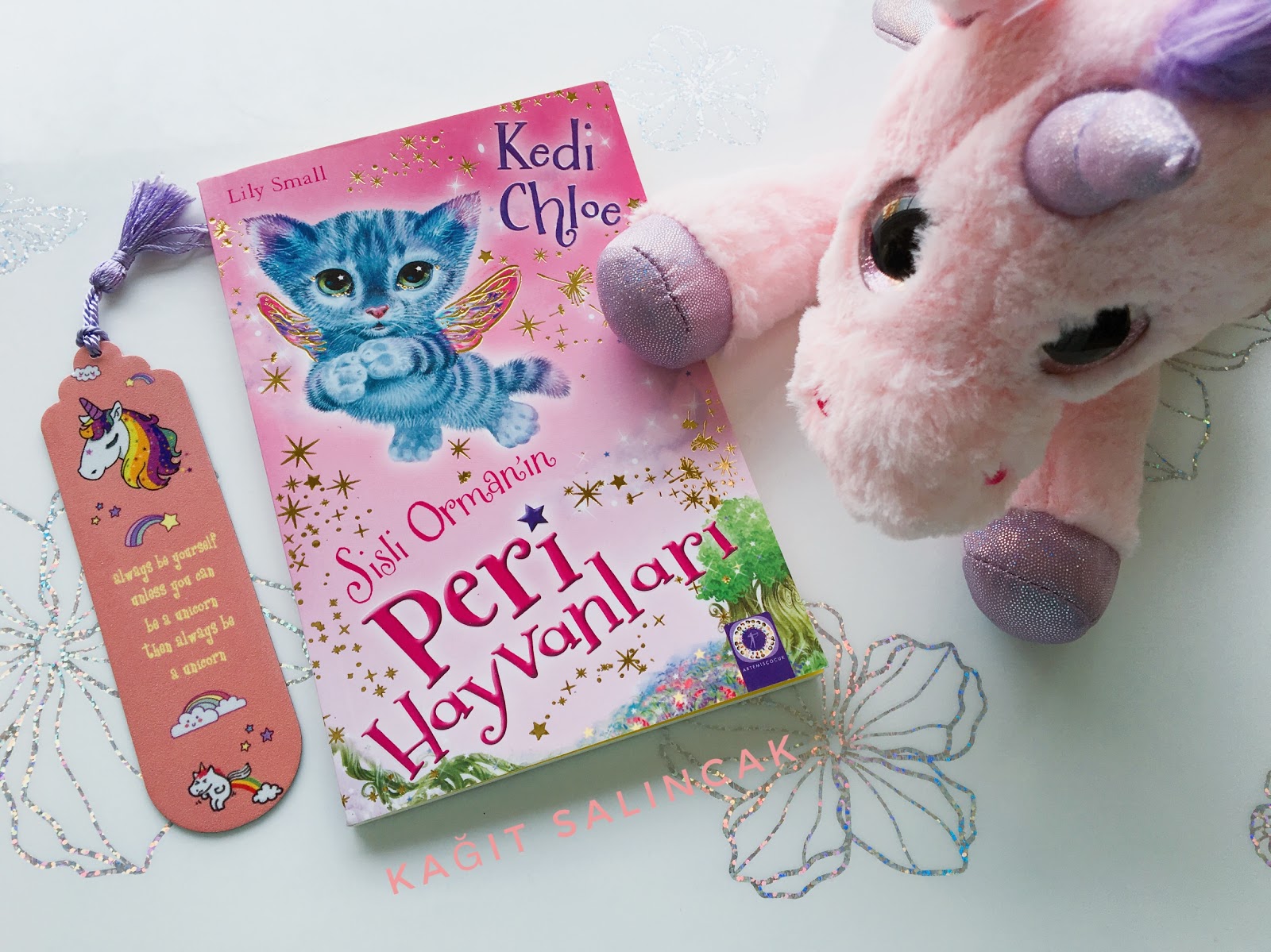 Kağıt Salıncak SİSLİ ORMAN�IN PERİ HAYVANLARI KEDİ CHLOE LILY SMALL