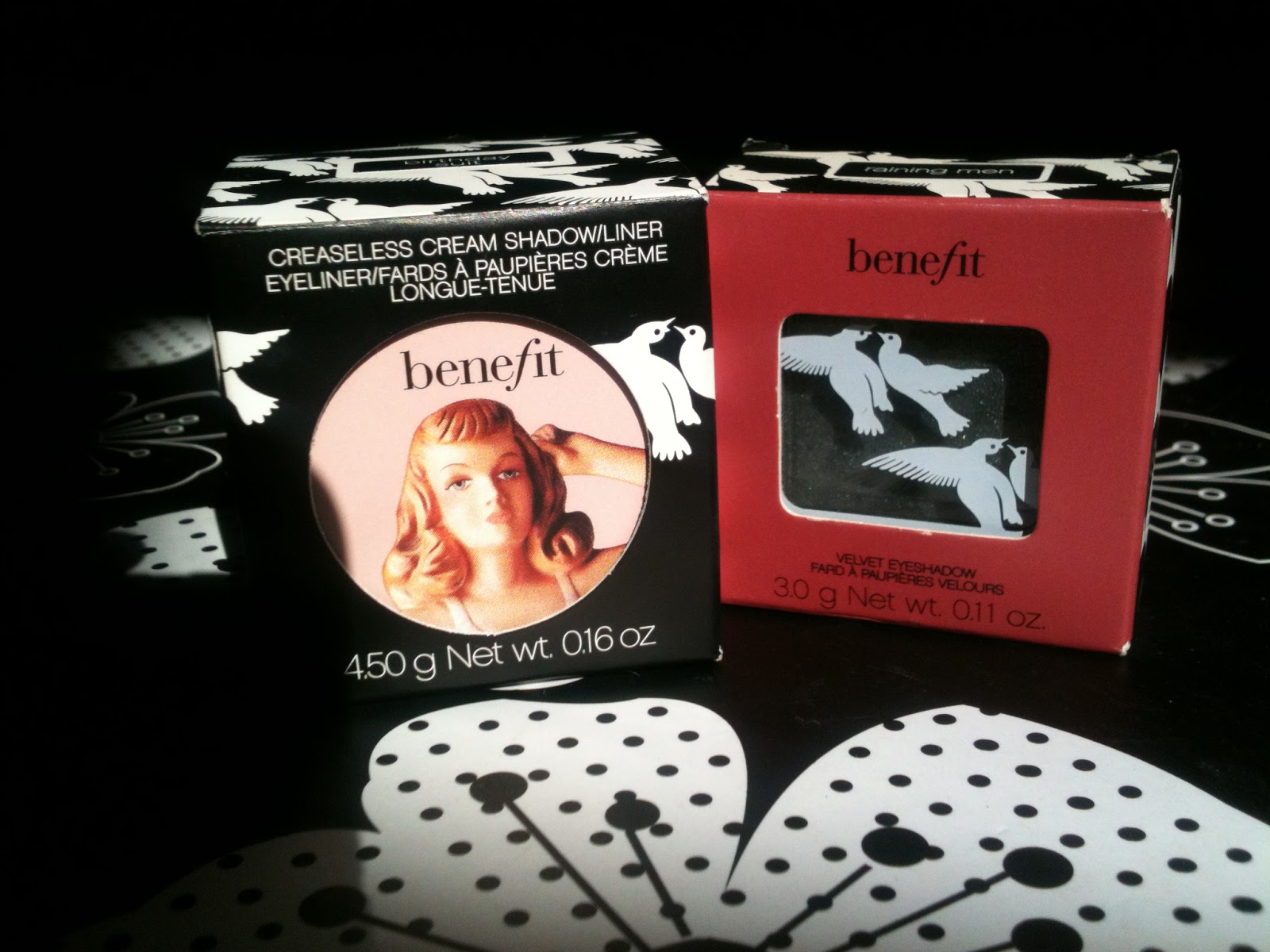 Miss B Benefit Creaseless Cream in Birthday Suit and Eyeshadow in