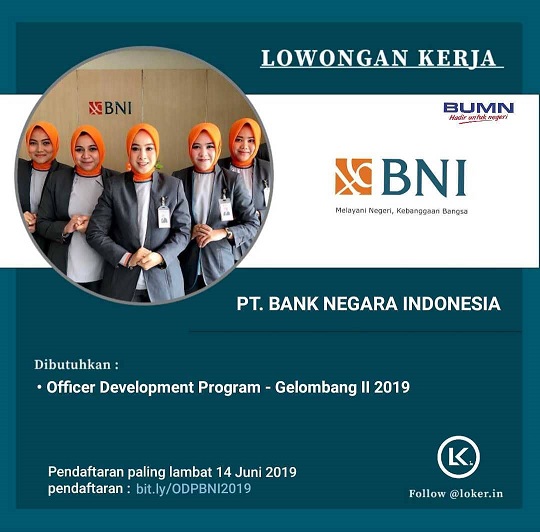 Lowongan Kerja Bank Bni Zona Ilmu 2 Lowongan Kerja Bank Bni Zona Ilmu 2