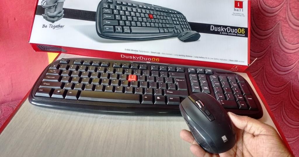 Learn New Things iBall Duskyduo06 Wireless Keyboard & Mouse Price