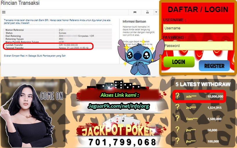 Menang 10jt !!! Mau menang Seperti Mereka? Ayo gabung Bersama kami