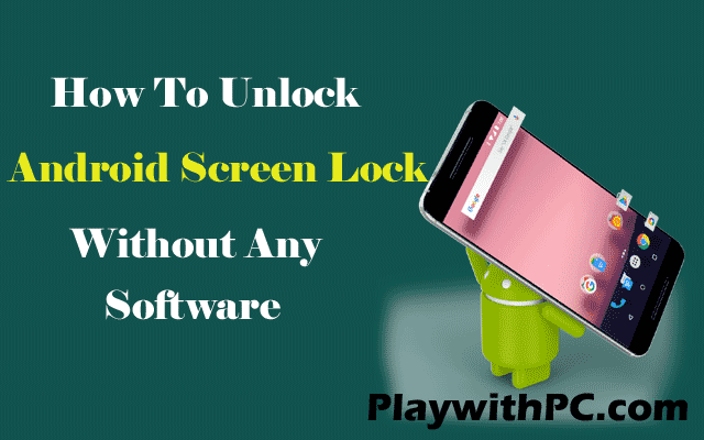 Unlock android phone using pc
