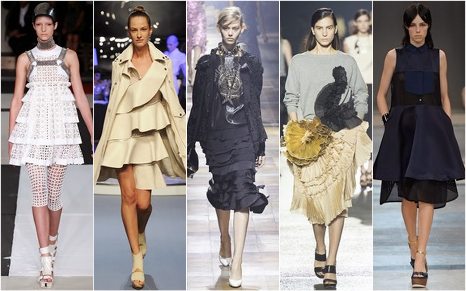 Beautifully Fierce!: Paris Fashion Week: Spring 2014 Trends.