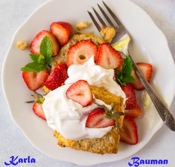 Gluten Free Strawberry bakingpowder biscuit