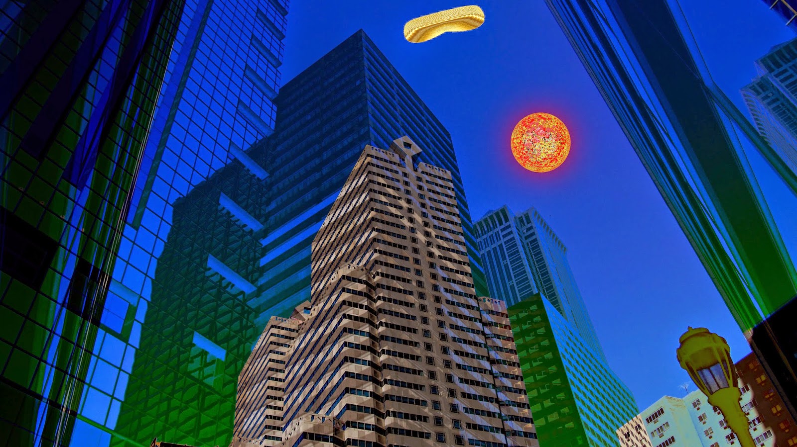 Cosmic Vagabond Nightfall In Shadow City