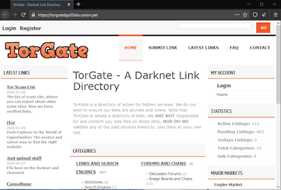 Dark Web Search Engines Part-15: TorGate 1 Dark Web Search Engines Part-15: TorGate — TiydoSoft