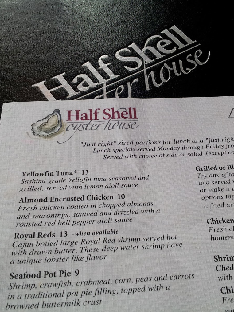 Scrumpdillyicious Half Shell Seafood Mississippi Flair in Manatee County