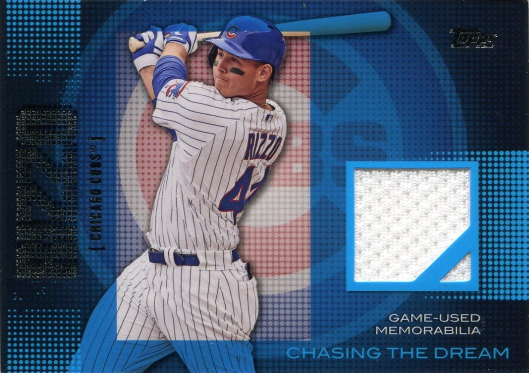 Once a Cub: 2013 Anthony Rizzo Chasing the Dream