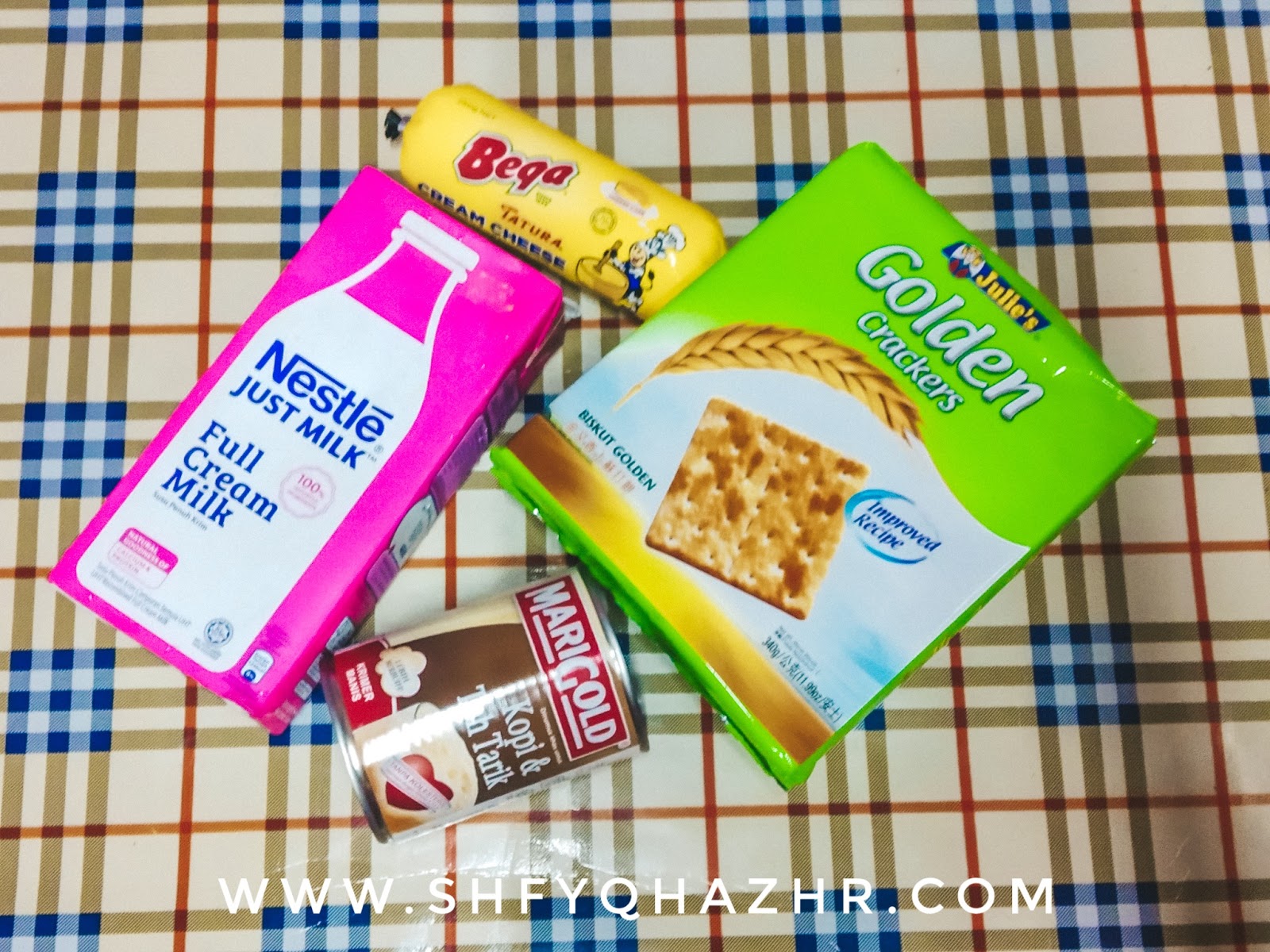 RESEPI : CHEESEKUT MUDAH DENGAN 4 BAHAN! - shfyqhazhr