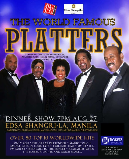 The Platters Live in Manila Philippine Stage Acts