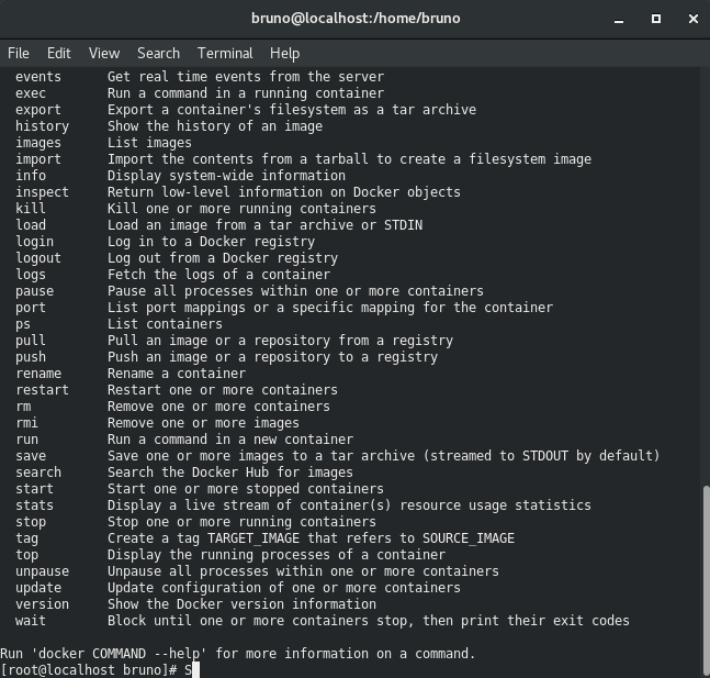 run centos via docker on mac run centos via docker on mac