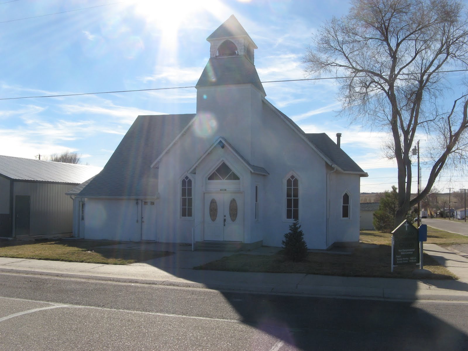 Churches of the West Glendo Community Church, Glendo Wyoming