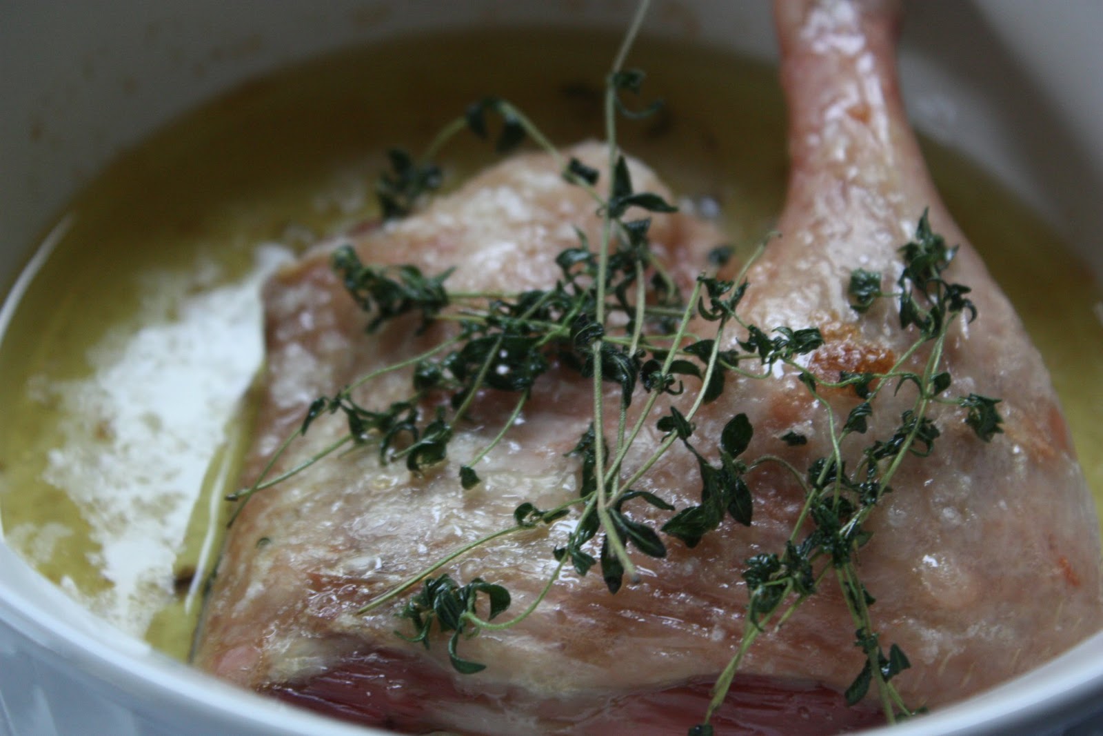 SlowRoasted Duck Leg