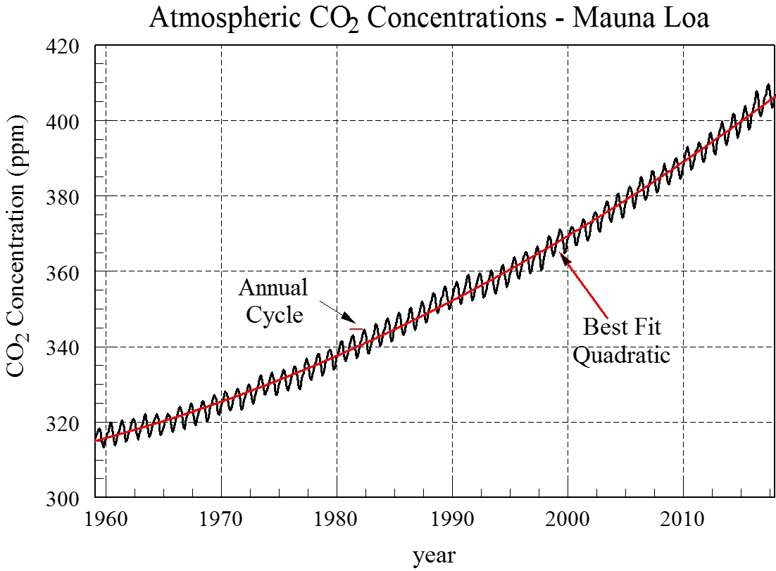 Some reflections on climate science adventure Analysis of Mauna Loa