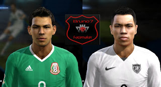 Facepack Copa America 2016 Pes 2013 by Bruno7 Facemaker