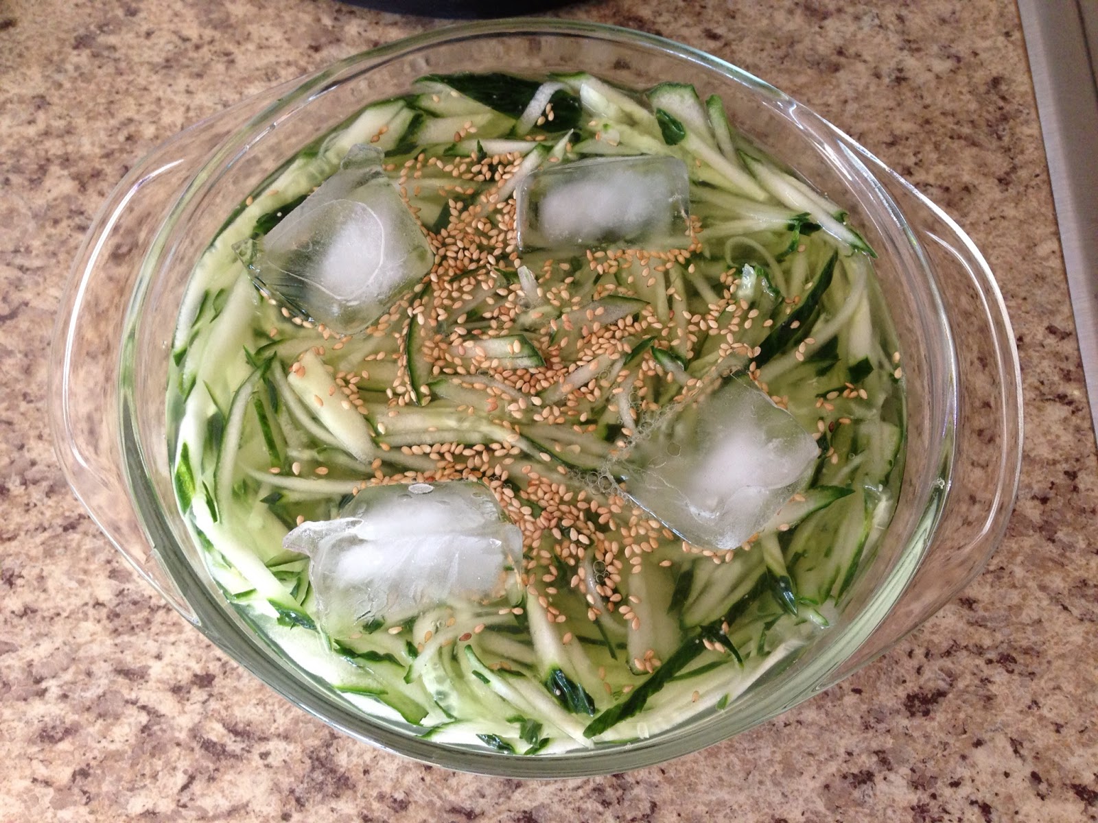 TulipsMom Oi Naengguk (Korean Cold Cucumber Soup)