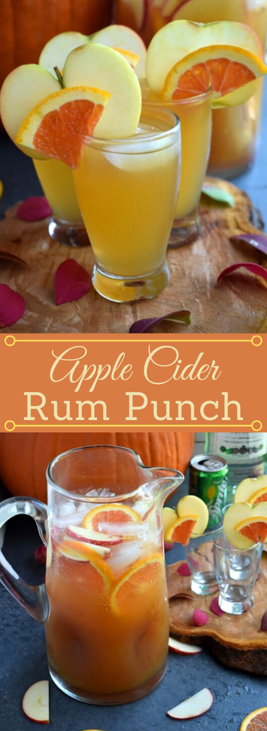 Apple Cider Rum Punch #punch #apple #drink #cocktail #sangria Apple Cider Rum Punch #punch #apple #drink #cocktail #sangria