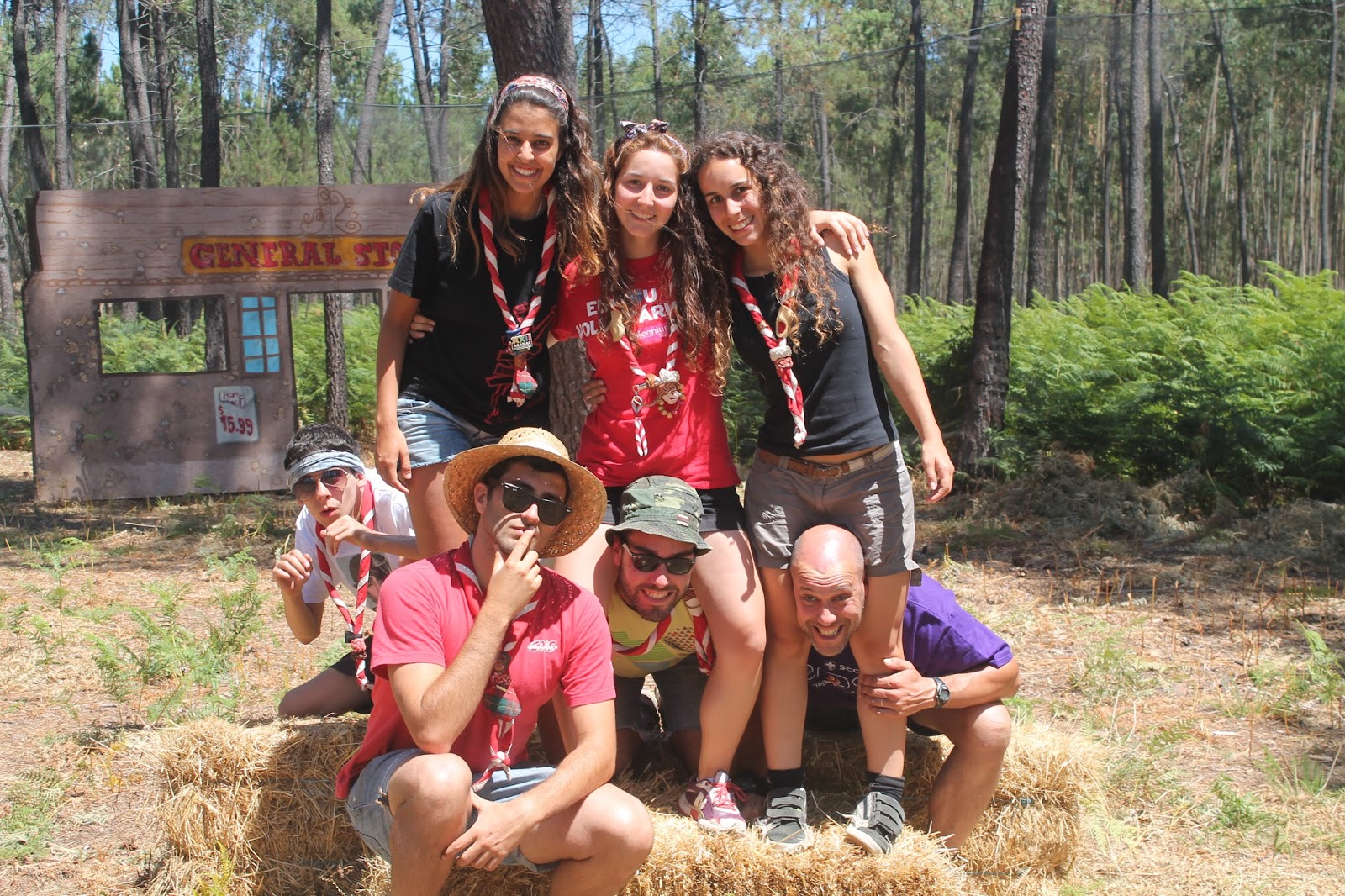 Scouts Summer Camp Leisurely Traipse