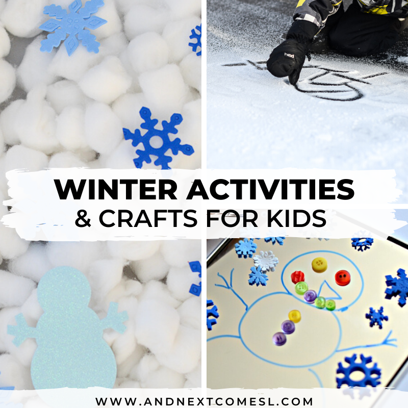 35+ Winter Sensory Bins for Kids  And Next Comes L - Hyperlexia Resources