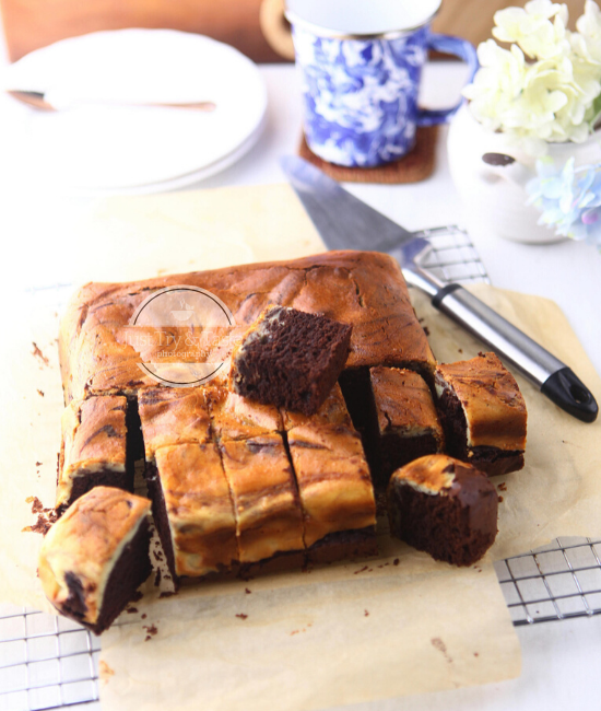 Resep Cream Cheese Brownies