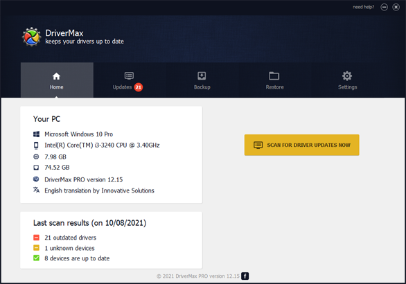 DriverMax  Pro 14 Full Activation