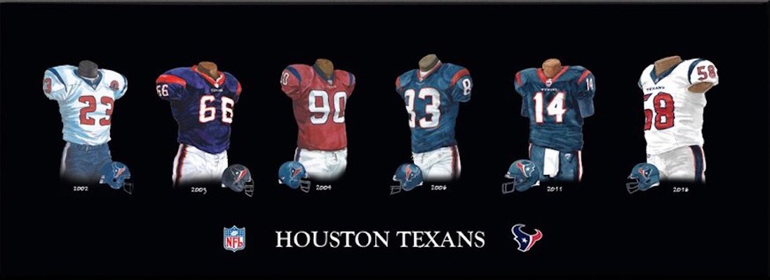 The Houston Texans Don't Have the Rights to Wear Oilers Throwback Jerseys.  But They Should. – Texas Monthly