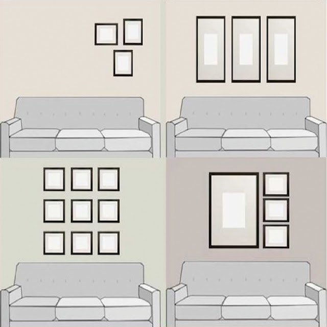 Interior Design  How to Hang Art Above the Sofa -Kalzeno Dekorasyon