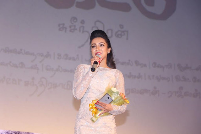 Catherine Tresa Stills At Maaveeran Kittu Movie Audio Launch