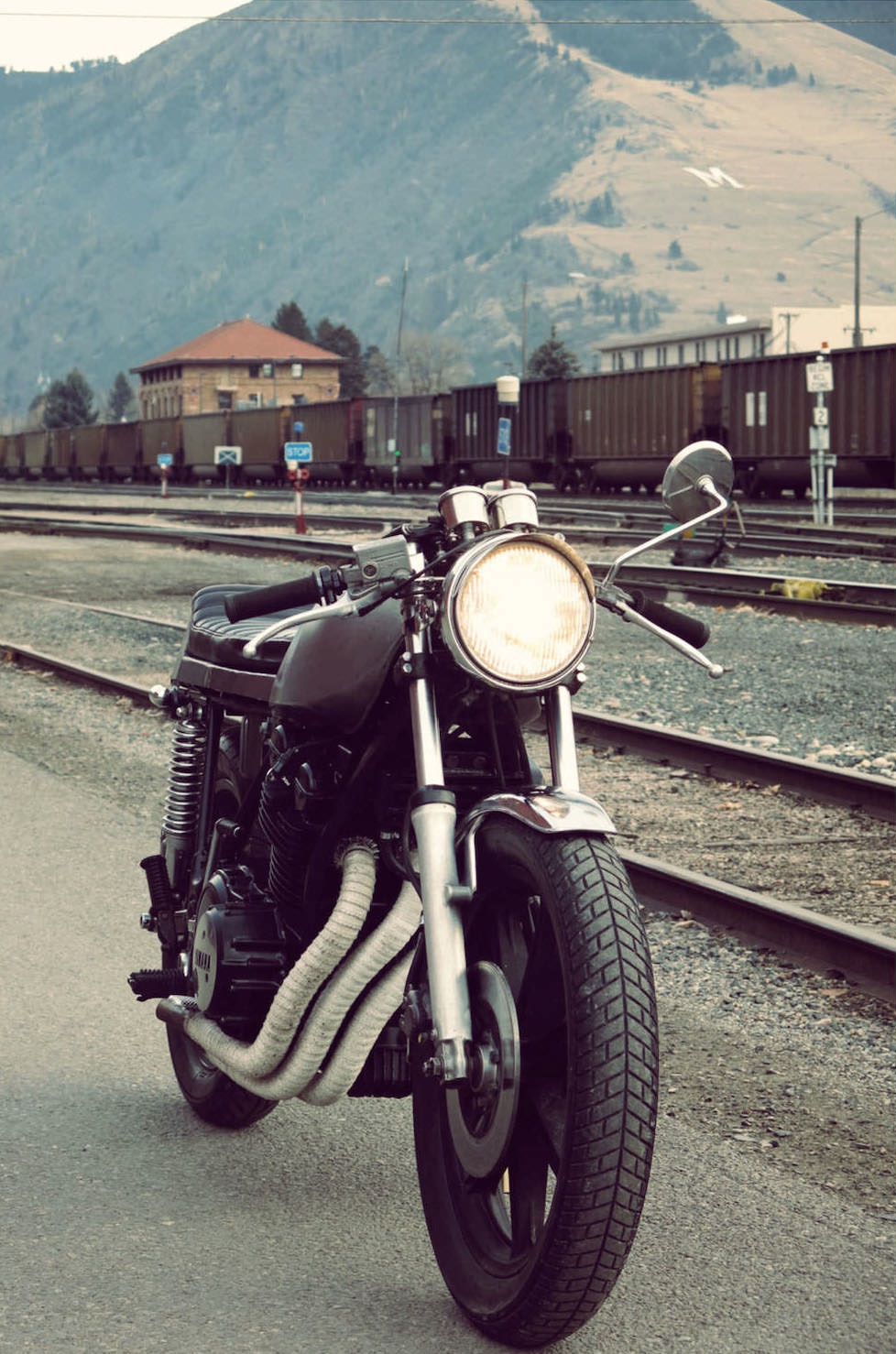 Hell Kustom Yamaha XS750 1977 By Number 8 Wire Motorcycles