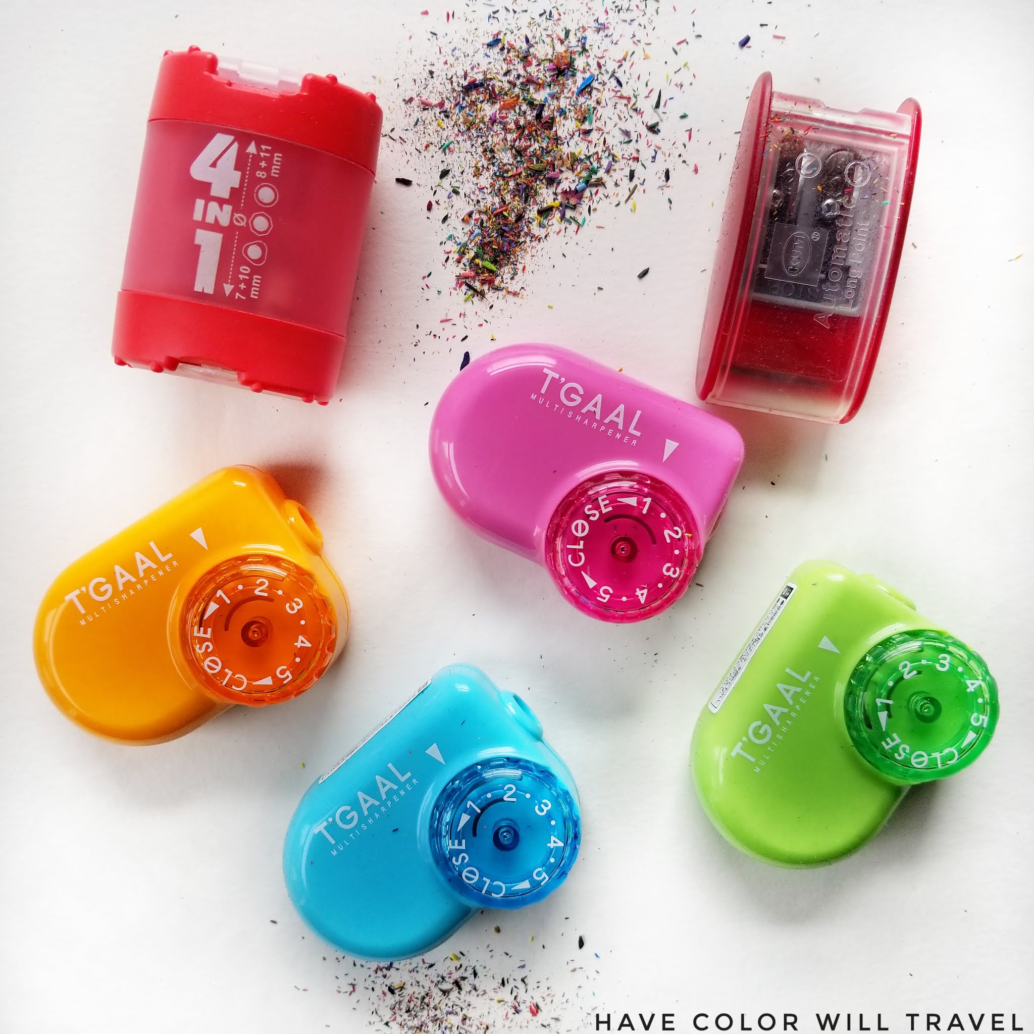 My Three Favorite Pencil Sharpeners for Colored Pencils (Episode VI of