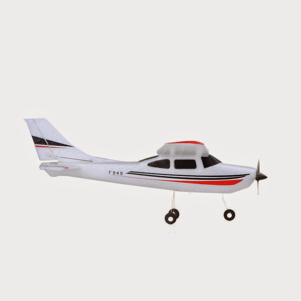 Avión de control de avión Cessna 182 Wltoys Rtf Trainer