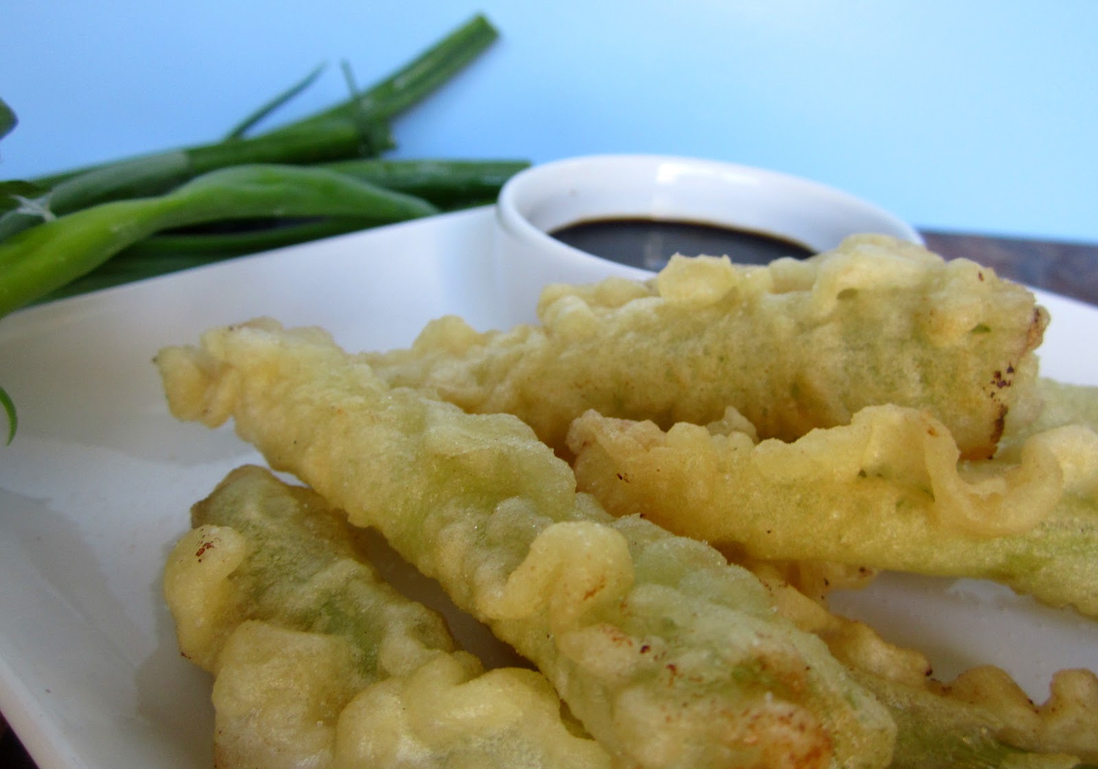 Vegetarian Hates Vegetables Tempura Fried Green Onions Vegan