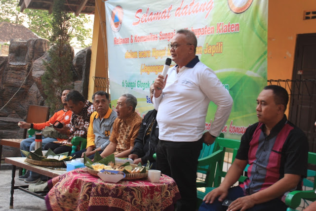 Muliakan Air Dan Lestarikan Sungai, Dandim Klaten Ikuti Dialog Bersama Relawan Sekolah Sungai Klaten  