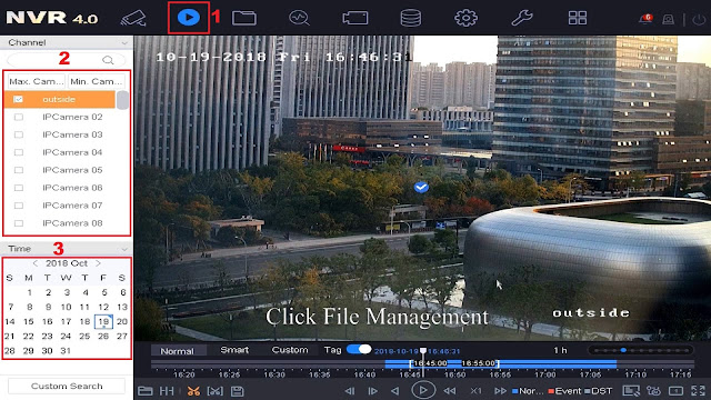 Cara Playback dan Backup Rekaman CCTV hikvision Terbaru