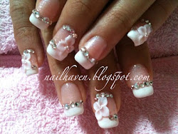 bridal french glitz gloss pink fun extn petals crystals gel grace sweet