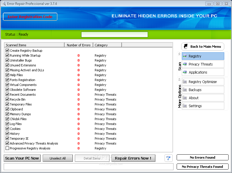 Error repair professional 3 8 2016