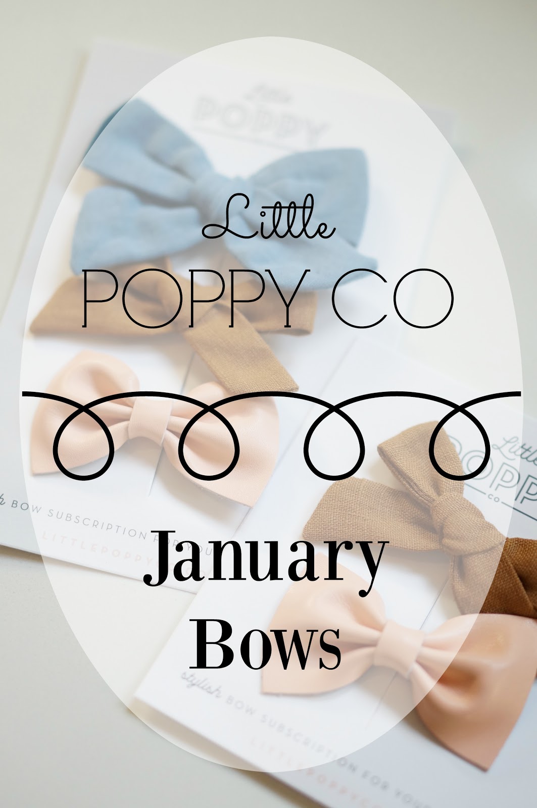 North Carolina style blogger Rebecca Lately shares Little Poppy Co bows for January. Read more here!