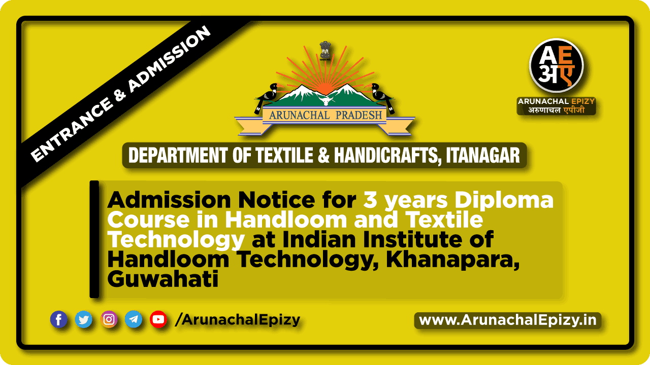 Diploma Course in Handloom and Textile Technology at IIHM, Khanapara