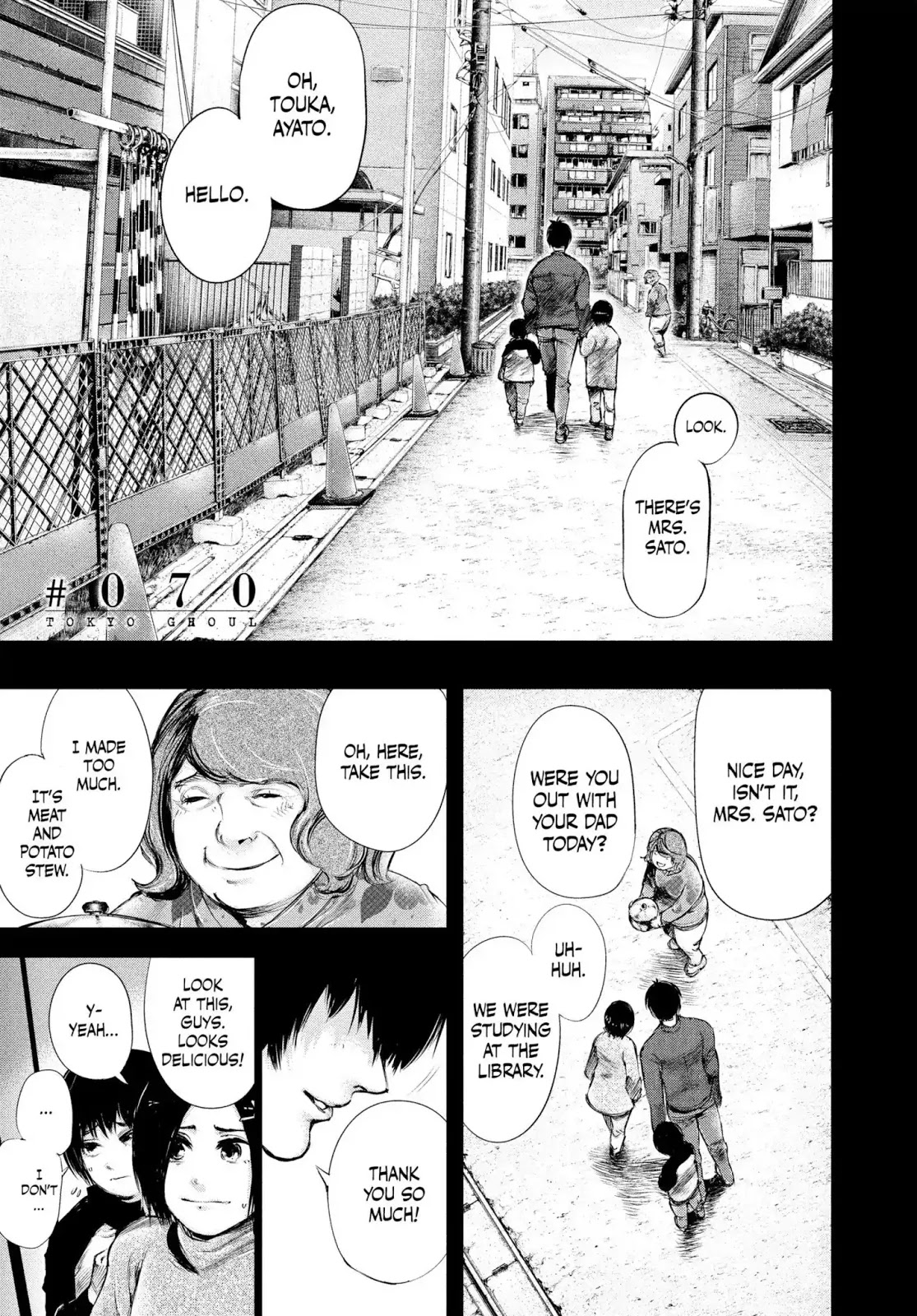 Tokyo Ghoul Chapter 70 Tokyo Ghoul Manga Online