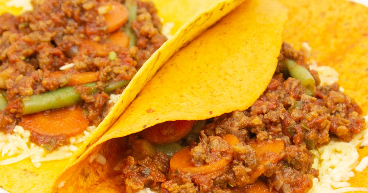 Soy Minced Meat Filling in Tortilla