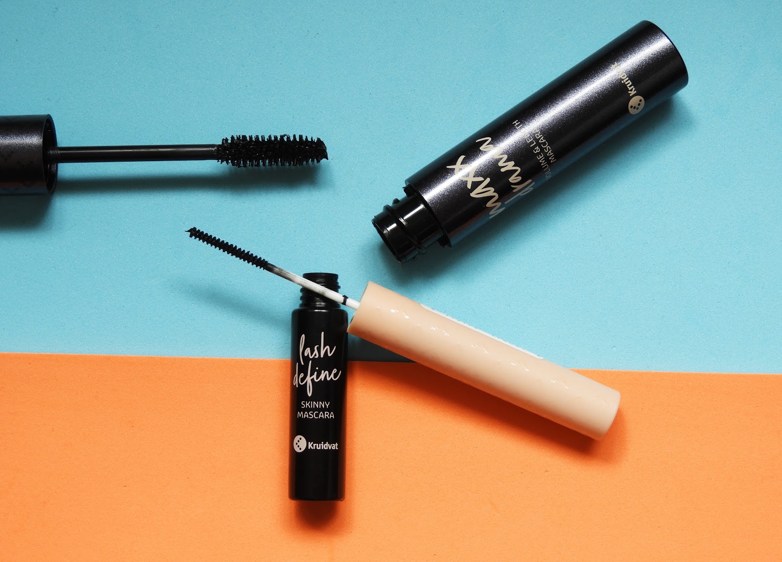 Kruidvat makeup Lash Define Skinny & Maxx Drama mascara review